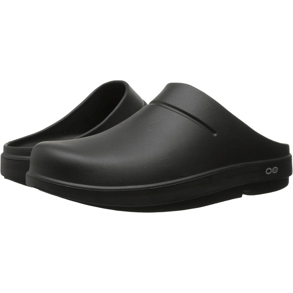 OOFOS OOclog Black Recovery Clog Unisex Comfort Men’s 14 Women’s 16